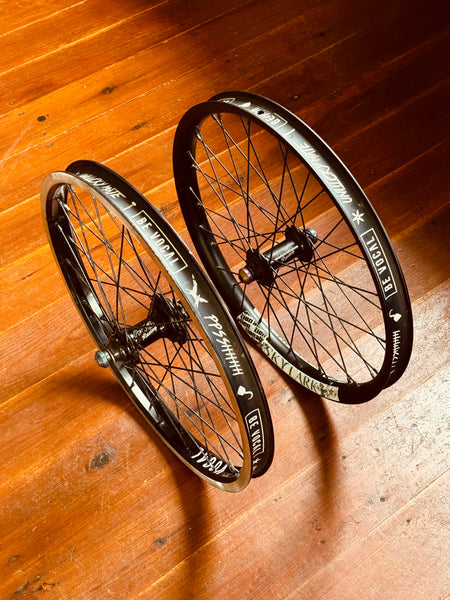 Profile Elite BMX Wheelset 9T LHD Cassette with Titanium Bolts RRP £700