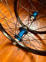 Profile Mini Blue BMX Wheelset 9T RHD Cassette RRP £500