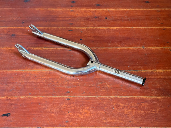 Mutiny Wand V2 Chrome BMX Forks 30mm Offset RARE!
