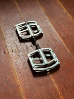 Snafu Cactus Metal Pedals Polished RRP £110