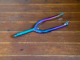 Colony Guardian Jet Fuel Oil Slick BMX Forks 30mm Offset RRP £220