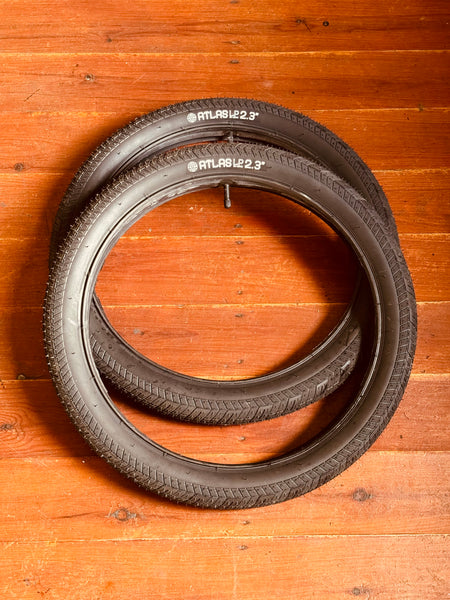 Fiction Atlas 2.3 BMX Tyres Pair MINT RRP £70