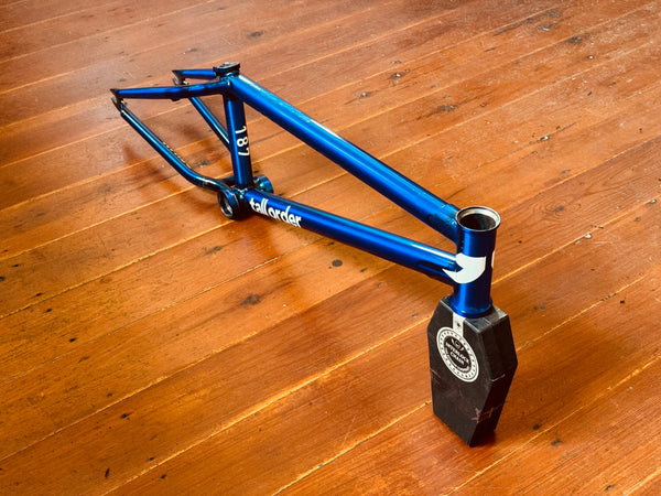 Tall Order 187 V3 20.4” BMX Frame Trans Blue RRP £340 – CustomBMX