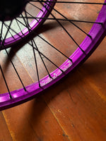 Proper Bike Co BMX Wheelset 9T RHD Cassette Purple RRP £400