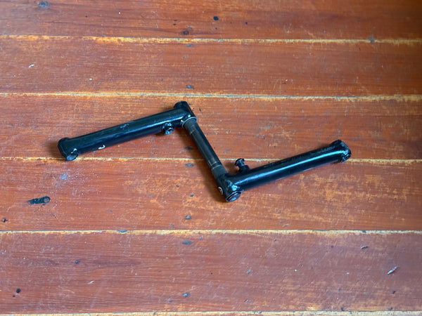 Saltplus 170mm 19mm RHD or LHD Cranks Black RRP £120