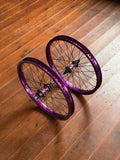 Proper Bike Co BMX Wheelset 9T RHD Cassette Purple RRP £400