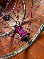 Profile Mini Limited Edition Galaxy Rust BMX Wheelset 9T LHD Cassette Titanium Driver RRP £750