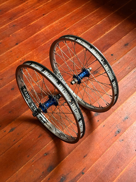 Profile Mini Blue BMX Wheelset 9T RHD Cassette RRP £500