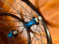 Profile Mini Blue BMX Wheelset 9T RHD Cassette RRP £500