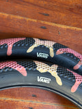 Cult Pink Camo 2.4 BMX Tyres Pair RRP £80
