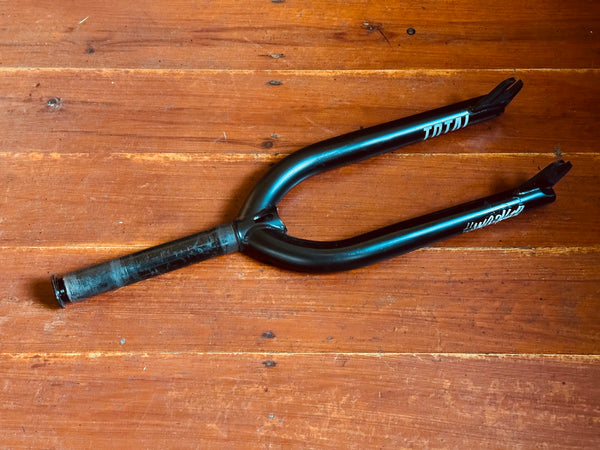 Total Hangover BMX Forks 28mm Offset Black RRP £150