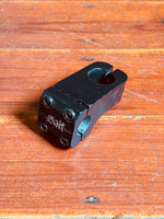 Salt Front Load Stem Black Anodised