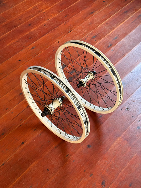 Proper BMX Wheelset White 9T LHD Cassette RRP £340