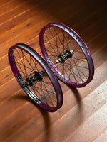 Profile Mini Purple BMX Wheelset 9T RHD Cassette RRP £530