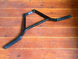 United Jog 4 Piece 9.2” BMX Bars Black with Fit Bike Co Grips RRP £75