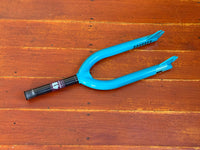 Odyssey 41 Thermal Classic BMX Forks 32mm Offset Fluro Teal RRP £130