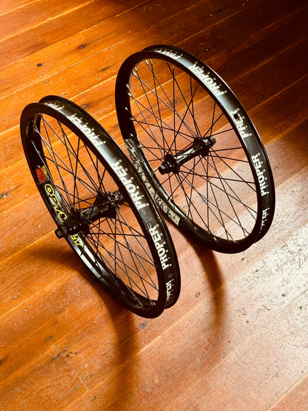 Proper x Odyssey BMX Wheelset 9T RHD Cassette RRP £400