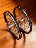 Profile Elite BMX Wheelset 9T LHD Cassette Polished with Titanium Bolts RRP £700