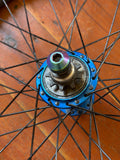 Profile Elite BMX Wheelset 9T RHD Cassette Blue Titanium Bolts RRP £750