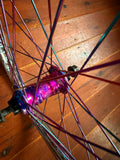 Profile Mini Limited Edition Galaxy Rust BMX Wheelset 9T LHD Cassette Titanium Driver RRP £750