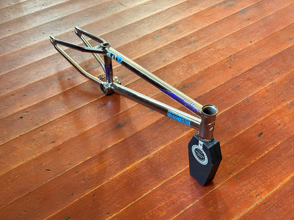 Mankind Justice 20.5” Chrome BMX Frame RRP £320 – CustomBMX.co.uk