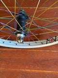 Profile Mini Matte Black BMX Wheelset 9T RHD Cassette Titanium Driver & Titanium Spokes