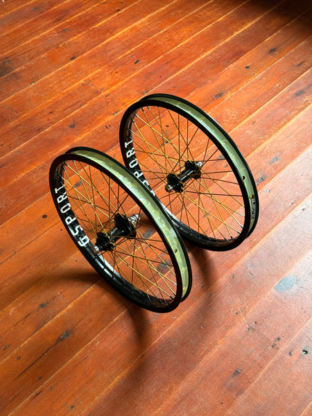 Profile Elite x G Sport BMX Wheelset 9T LHD Cassette Titanium Driver & Bolts RRP £900