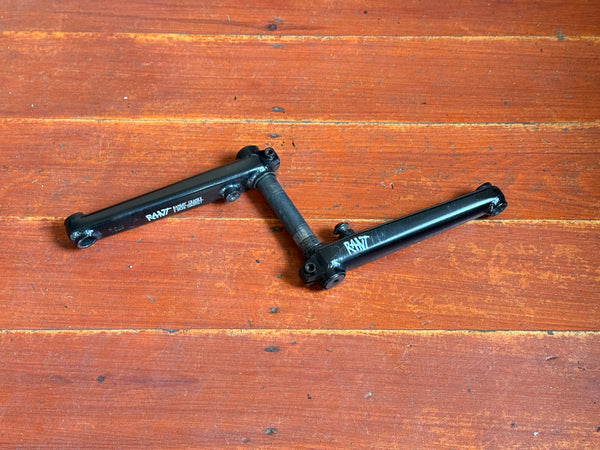 Shadow Rant Cranks Black 170mm 19mm RHD or LHD RRP £75