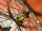 Profile Mini Limited Edition Double Gator BMX Wheelset 9T RHD Cassette RARE!