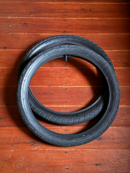 BSD Donna 2.3/2.4 BMX Tyres Pair Black RRP £80