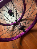 Proper Bike Co BMX Wheelset 9T RHD Cassette Purple RRP £400
