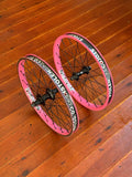 Stolen Rampage BMX Wheelset 9T RHD Cassette Pink RRP £180