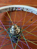 Profile Mini Matte Black BMX Wheelset 9T RHD Cassette Titanium Driver & Titanium Spokes