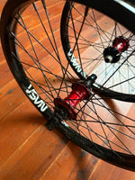 Profile Mini BMX Wheelset 9T LHD Cassette Red RRP £550