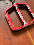 Burgtec Penthouse MK5 Metal Pedals Red RRP £120