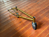 S&M Credence CCR 21" BMX Frame Trans Gold RRP £600