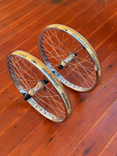 Profile Mini BMX Wheelset 9T RHD Cassette Chrome RRP £500