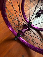 Proper Bike Co BMX Wheelset 9T RHD Cassette Purple RRP £400