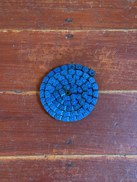 Halflink Chain Blue