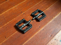 Savage Sealed Plastic Pedals Black