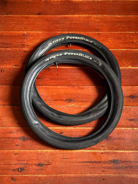 Tioga Power Block 2.1 BMX Tyres Pair RRP £60