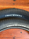Demolition Hammerhead BMX Tyres 2.25 Pair Black RRP £80