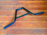 Odyssey 49er 9” 4 Piece BMX Bars Black with Odsy Grips RRP £115