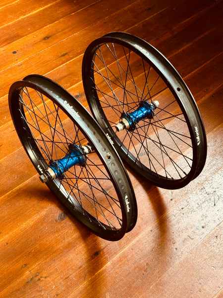 Profile Mini Blue BMX Wheelset 9T RHD Cassette RRP £500