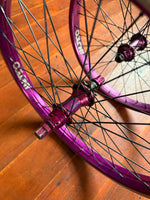 Colony Pintour Gold BMX Wheelset 9T RHD Cassette RRP £300