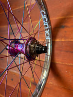 Profile Mini Limited Edition Galaxy Rust BMX Wheelset 9T LHD Cassette Titanium Driver RRP £750